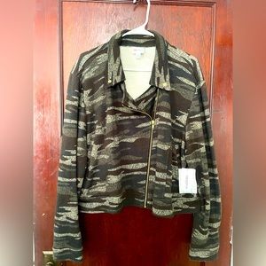 NWT LuLaRoe Presley Moto Jacket 2xl